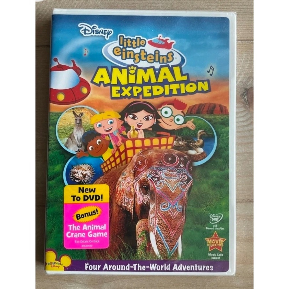 Disney Little Einsteins Animal Expedition DVD Sealed Kids Preschool Movie